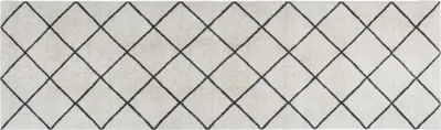 Immagine prodotto di vidaXL Tappeto da cucina lavabile quadrato 60x180 cm velluto