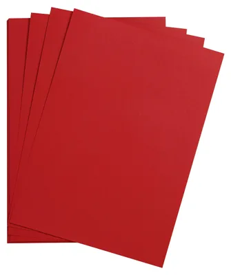 Image de Clairefontaine Tonpapier A4 mohnrot 25Bg