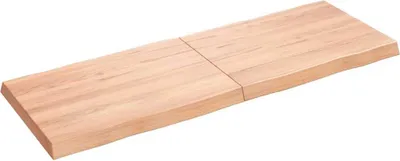 Obrázek produktu pro vidaXL Stolová deska 140x50x(2-6) cm z masivního dřeva s ošetřenou hranou stromu