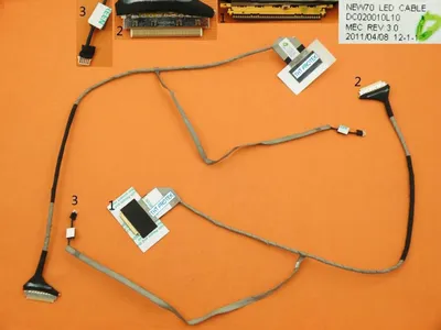 Produktbild von Displaykabel Screen LCD Video cable LED version kompatibel für Acer Aspire 5742, 5741