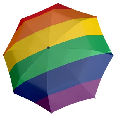 Image de doppler Parapluie de poche Modern.Art Magic Mini Pride Rainbow multicolore