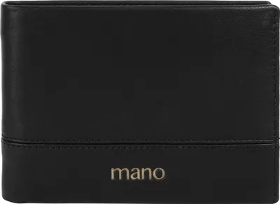 Produktbild von mano Geldbörse Herren 021566 schwarz