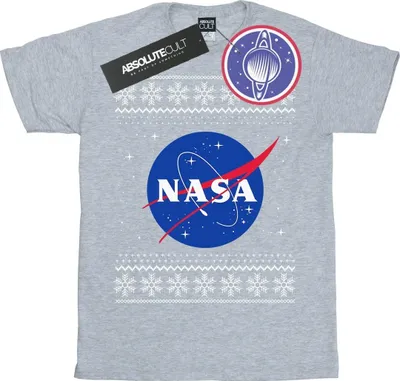 Image de NASA - T-shirt pour homme BI52272 (5XL) (Gris)