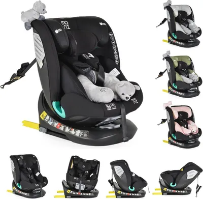 Obrázok produktu pre Moni Serengeti i-Size 360° autosedačka čierna 40-150 cm