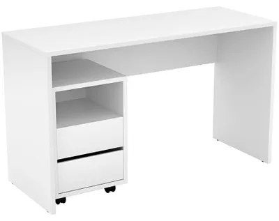 Produktbild von Schreibtisch mit Stauraum APIA 07 weiß