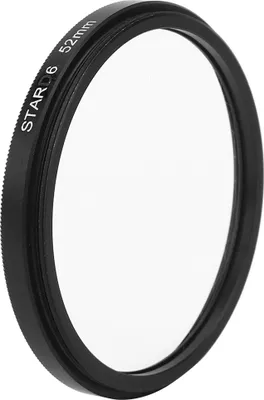 Image de Junestar Filtre étoilé 52mm pour objectifs Canon/Nikon/Sony/Pentax/Olympus/Fujifilm
