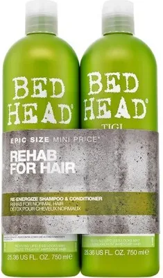 Produktbild von Tigi Bed Head Urban Antidotes Re-Energize Shampoo &amp; Conditioner szampon i odżywka do wszystkich rodzajów włosów 750 ml + 750 ml