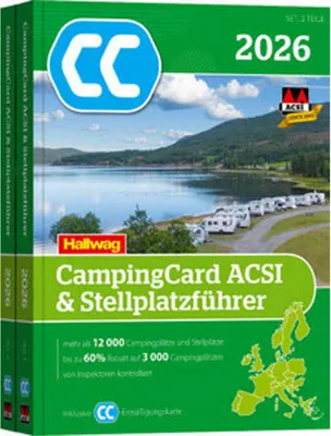 Produktbild von ACSI CampingCard & Stellplatzführer 2026