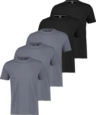 Produktbild von LERROS 5er Pack Basic T-Shirt Angenehmes weiches Material, Bequemer Schnitt, Vielseitig kombinierbar Alltag