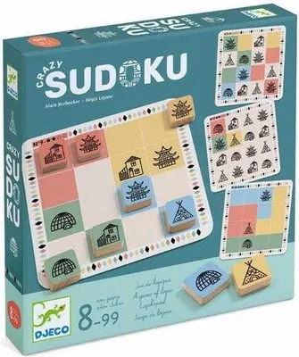 Immagine prodotto di Gioco di strategia Crazy Sudoku, Djeco