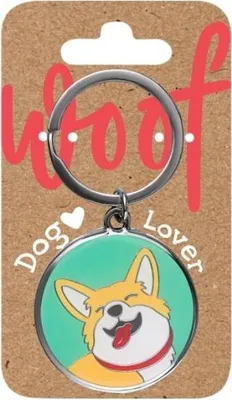 Immagine prodotto di Portachiavi per gli amanti dei cani - corgi - Be-Happy Gifts