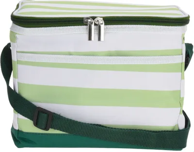 Produktbild von Excellent Houseware Wärmedämmbeutel, Polyester, 23 x 16 x 18 cm, 5000 ml, weiß/grün