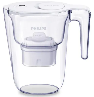Produktbild von Philips AWP2933WHT/58, Aufsatz-Wasserfilter, 2,6 l, Transparent