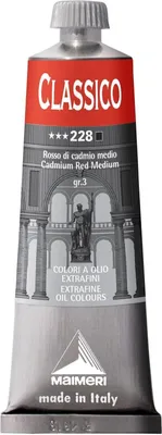 Obrázok produktu pre Maimeri Classico Olejová farba Cadmium Red Medium 60 ml 1 ks