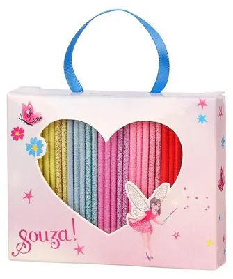 Produktbild von Farbige Haargummisets von Souza!
