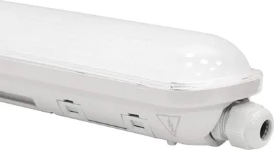 Imagen del producto de Lámpara LED para ambientes húmedos, IP65, resistente al agua, de 59 cm, 2730 lúmenes, 21W, 4000K (blanco neutro). Lámpara para interiores y exteriores, ideal para garajes, sótanos, talleres, etc.