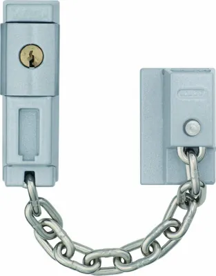 Produktbild von Famanu Türsicherung abschließbar - Silber