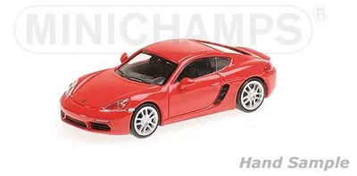 Produktbild von Minichamps 1:87 PORSCHE 718 CAYMAN – 2016 – RED