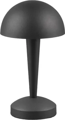 Zdjęcie produktu dla Lampa stołowa Canaria czarno-złota 1xE14x5W metal wym:26,5x15x15cm IP20 RL