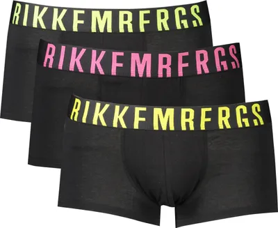 Produktbild von Fluoreszierende Boxershorts Tri-Pack Elastisch Bunt Bikkembergs : Größe - XL Größe: XL