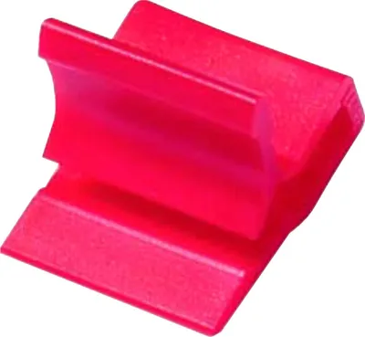 Produktbild von Briefklemmer Zacko 11x14 mm VE=10x120 Stück rot