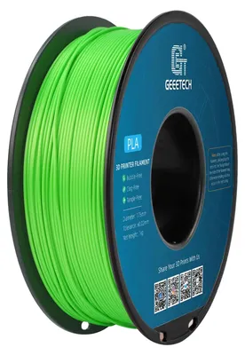 Produktbild von PLA 3D-Drucker Filament - Spule 1 kg - Durchmesser 1,75 mm - Maßtoleranz ±0,03 mm - Für FDM/FFF Drucker geeignet - Grau