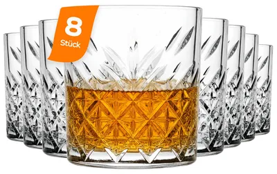 Produktbild von Pasabahce Timeless Whiskygläser - 8-er Set, 345ml