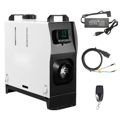 Immagine prodotto di Riscaldatore diesel tutto in uno 5-8 kW - Con telecomando e schermo LCD - Riscaldamento rapido - Basso livello di rumorosità - Riscaldatore diesel portatile per camion, furgoni, camper