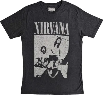Image de Nirvana - T-shirt "Sitting" pour homme/femme unie RO5855 (XXL) (Noir)
