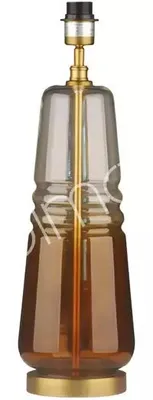 Produktbild von Tischlampe AMENA Ø18x58cm Bernstein