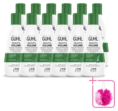 Obrázek produktu pro 12 kusů šamponu Guhl Kracht & Volume, objem 250 ml, výhodná balení