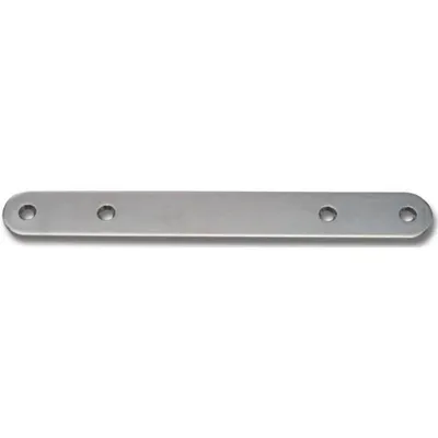 Produktbild von Verbindungsplatte (Montageplatte) Bohr ø 4,5mm für Küchentüren gerade L 162mm