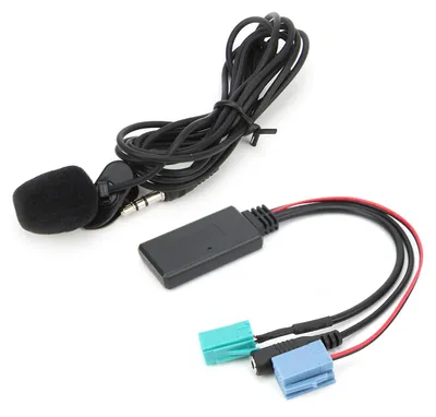 Obrázek produktu pro Bluetooth 5.0, kabel AUX, adaptér 6pin/8pin s mikrofonem, náhradní díl pro modely Clio/Espace/Kangoo