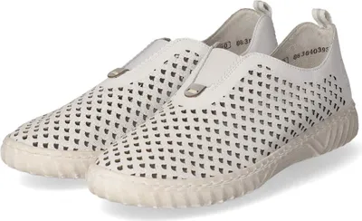 Produktbild von Rieker Damen Slipper Weiß GlattlederGröße:39