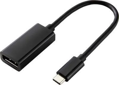 Obrázek produktu pro Renkforce RF-4613070, 0,14 m, DisplayPort, USB typu C, Samice, Samec, Přímý