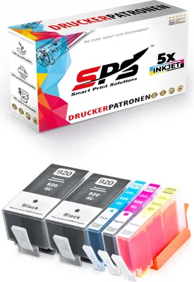 Produktbild von 5x Tinten HP 920XL Multipack kompatibel für HP Officejet 6000 AIO Drucker