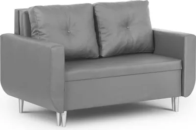 Produktbild von 2-Sitzer-Sofa mit Schlaffunktion ROT - Grau