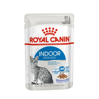 Produktbild von Royal Canin Feline Health Nutrition Indoor Sterilised in Gelee 85 g