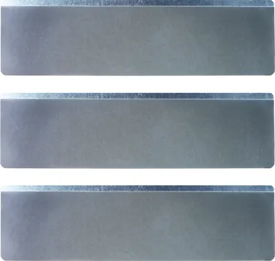 Produktbild von Trennblech-Satz für Werkstattwagen oder Schubladenschrank | HxB 10x34,8cm | 3 Stück | Verzinkt