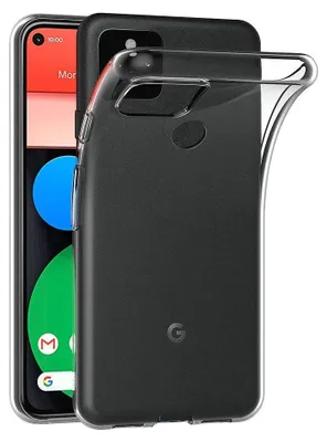 Obrázek produktu pro Google Pixel 5 Pouzdro, tenké průhledné měkké TPU Ochranné pouzdro pro Google Pixel 5