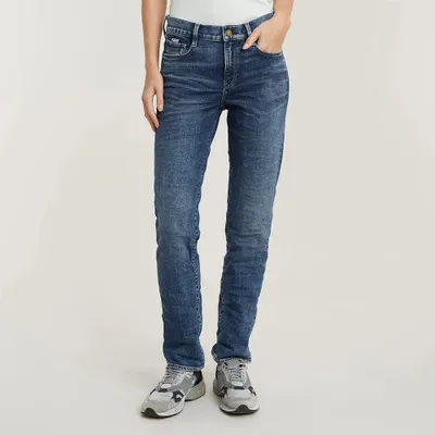 Produktbild von G-star Strace Straight Fit Jeans Blau 33 / 32 Damen Blau 33