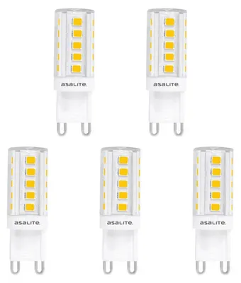 Produktbild von Asalite G9 LED-Kapsellampe 3W 330lm 4000K tralweiß 5 Stück