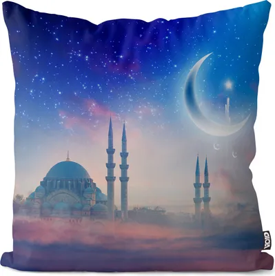 Produktbild von VOID Süleymaniye-Moschee Türkei Kissenbezug Kissenhülle sofa couch wohnzimmer dekoration wasserfest Outdoor Garten Kissen bezug deko
