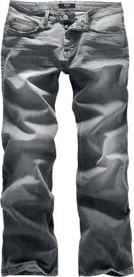 Produktbild von Black Premium by EMP Herren hellgraue Jeans W40L34
