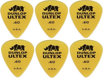 Zdjęcie produktu dla Dunlop 421P 60 Ultex Standard 0.60 mm Kostka, piorko