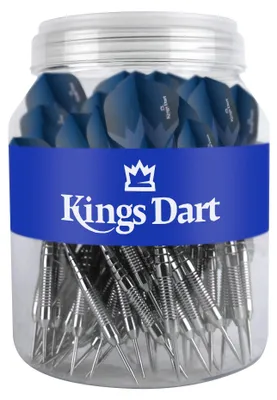 Produktbild von Kings Dart Steeldart-Set "Turnier"