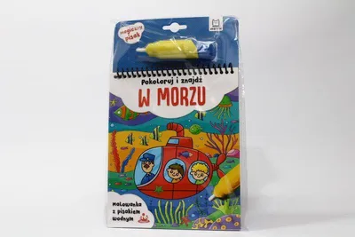 Obrázok produktu pre Malowanka z pisakiem wodnym... w morzu 33790