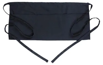 Produktbild von Halbschürze, 3 Taschen, verstellbarer Riemen, für Männer und Frauen, Kellnerin, Küche, Koch, Café, Restaurant, Bäckerei, Blumenladen, Barista, Server, Arbeitsschürze