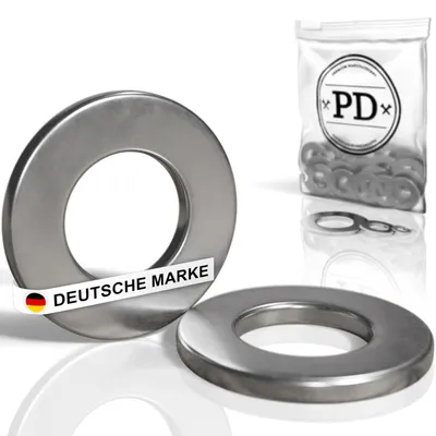 Obrázok produktu pre Podložky PD® M12 | podľa normy DIN 125, typ A/ISO 7089 | nerezová oceľ A2 | 50 kusov