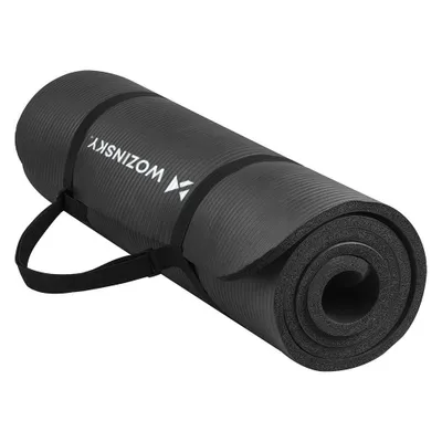 Image de Saltea fitness antiderapanta 181 cm x 63 cm x 1 cm negru (WNSP-black)